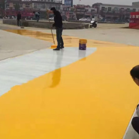 青岛彩色路面喷涂翻新的使用寿命多长